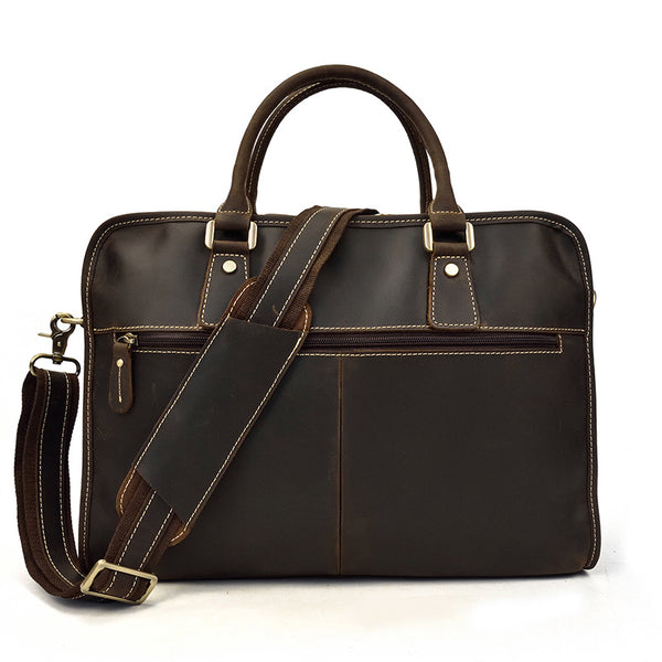 Bolso de Cuero Vintage para Ejecutivos