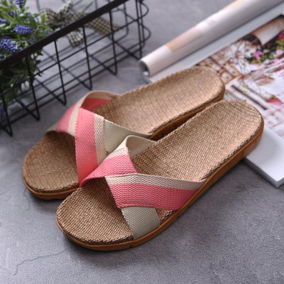Pantuflas Antideslizantes de Lino Cómodo - Image 7