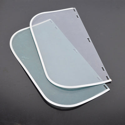 Máscara Protectora para Cortacésped - Pantalla Facial de Acero Mallado Amarilla, Resistente a Impactos - Image 5