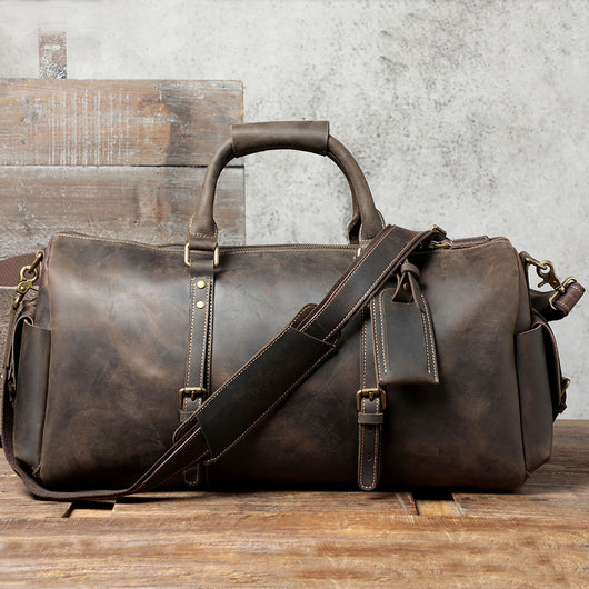Bolsa de Viaje en Cuero Premium de Grano Superior - Image 2