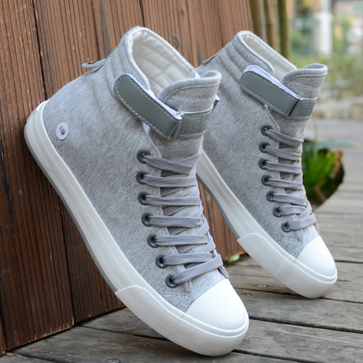 Zapatos de lona para estudiantes con cierre de velcro - Image 8