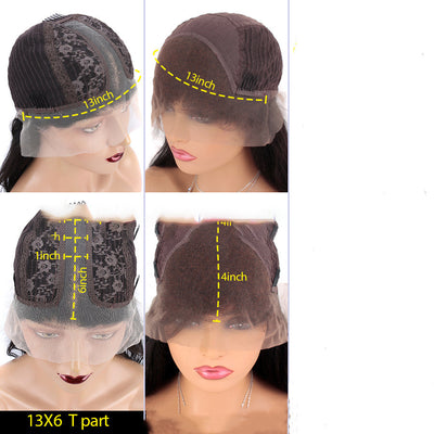 Peluca Frontal de Encaje con Degradado en Cabello Natural - Image 7