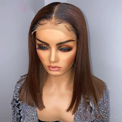 Peluca Frontal de Encaje con Degradado en Cabello Natural - Image 3