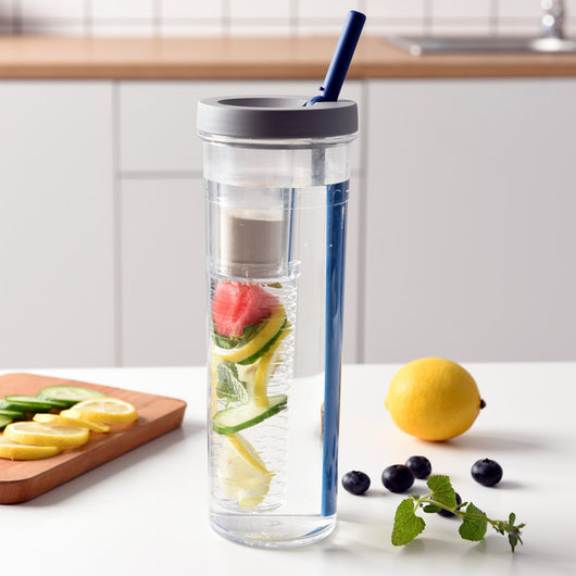 Botella Infusora de Agua con Frutas - Botella Deportiva Reutilizable para Limón y Jugos - Image 10