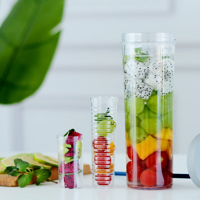 Botella Infusora de Agua con Frutas - Botella Deportiva Reutilizable para Limón y Jugos - Image 6