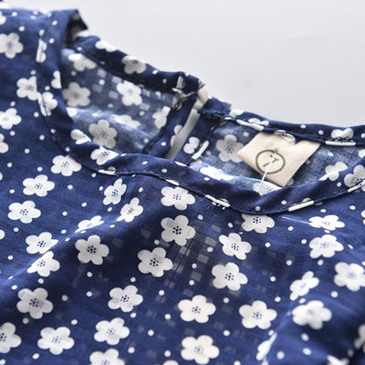 Conjunto Infantil Floral: Playera sin Mangas y Shorts con Cinturón Gratis - Image 6