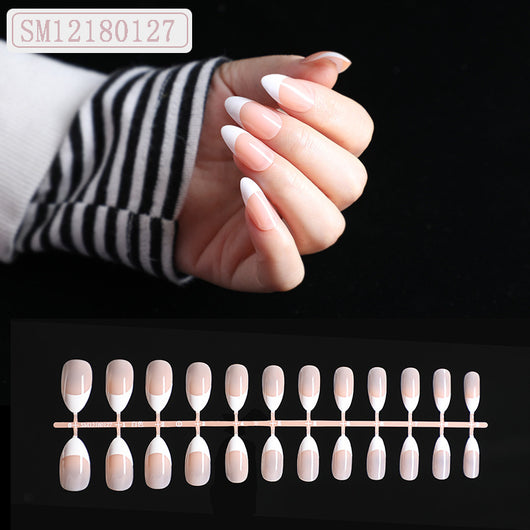 Manicura Francesa Rosa Europeo Americano Premium - Image 2