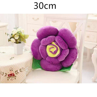 Almohada Decorativa de Rosas Románticas - Image 3