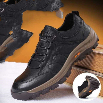 Zapatos Deportivos de Cuero Casual para Hombre - Calidez y Comodidad Invierno - Image 12