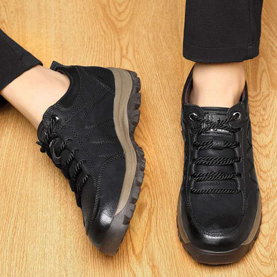 Zapatos Deportivos de Cuero Casual para Hombre - Calidez y Comodidad Invierno - Image 7