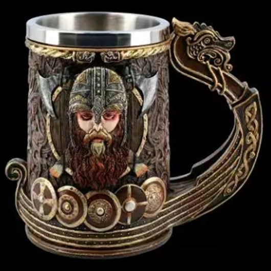Jarra Medieval Vikinga Estilo Europeo Americano - Image 11