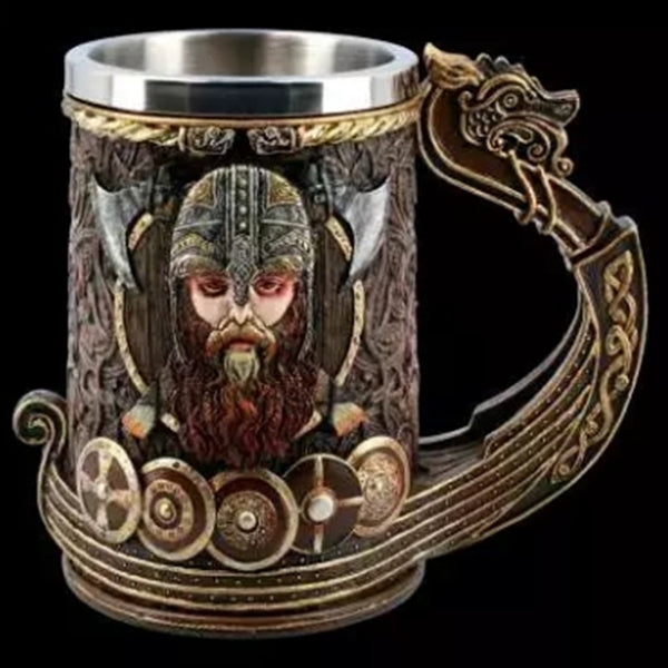 Jarra Medieval Vikinga Estilo Europeo Americano