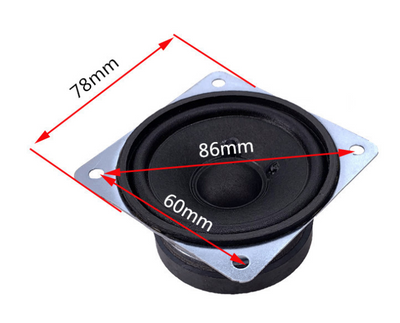Parlante de Alta Fidelidad 3 Pulgadas - Sonido Premium para Estanterías y Proyectos DIY - Image 7