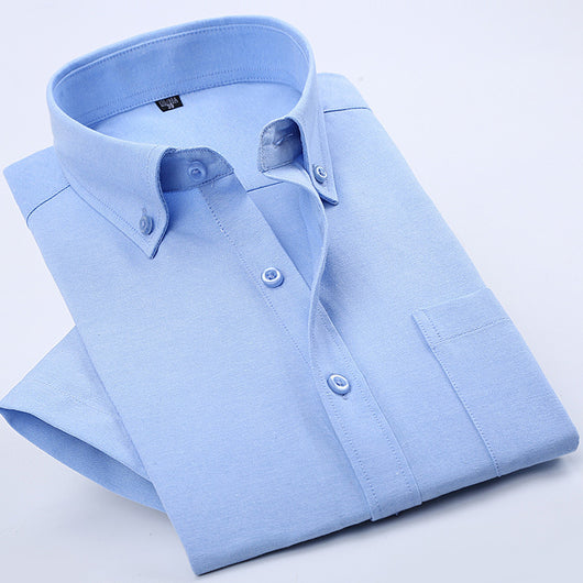 Camisa Oxford Ejecutiva de Verano para Hombre - Sin Planchado y Antiarrugas - Image 2