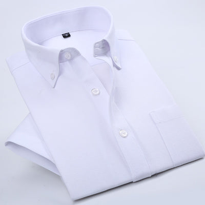Camisa Oxford Ejecutiva de Verano para Hombre - Sin Planchado y Antiarrugas - Image 5