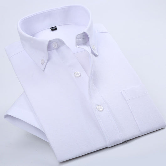 Camisa Oxford Ejecutiva de Verano para Hombre - Sin Planchado y Antiarrugas - Image 5
