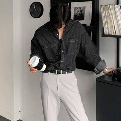 Chaqueta Casual Estilo Hong Kong - Diseño Japonés Holgado Versátil - Image 5
