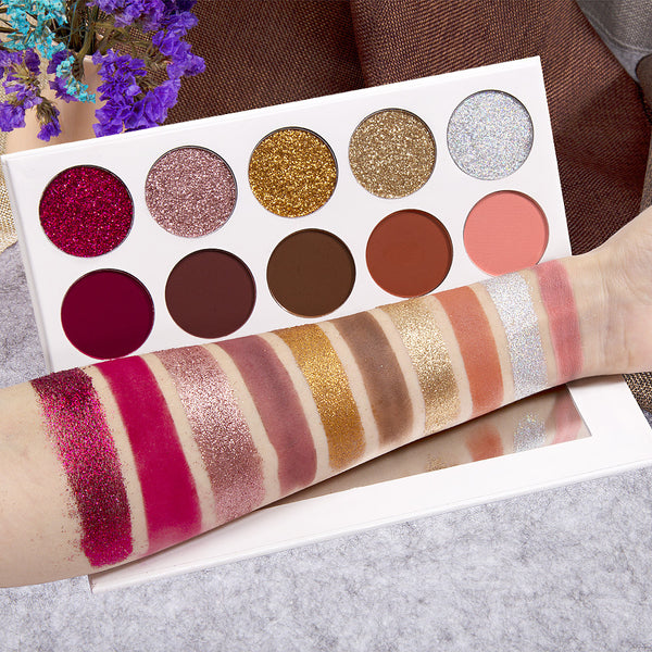 Paleta de Sombras Premium Multicolor de Alta Pigmentación