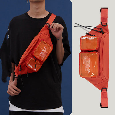 Mochila Mensajera Compacta con Diseño Moderno y Ajuste de Colores - Image 14