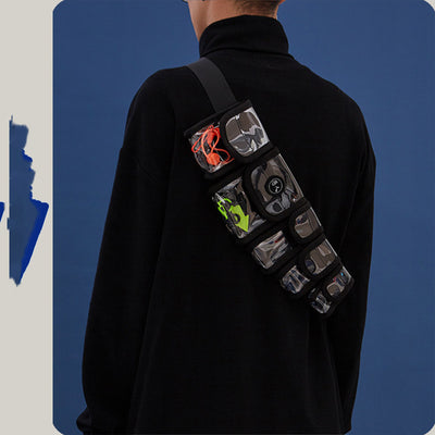 Mochila Mensajera Compacta con Diseño Moderno y Ajuste de Colores - Image 7