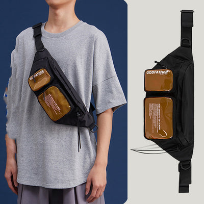 Mochila Mensajera Compacta con Diseño Moderno y Ajuste de Colores - Image 2