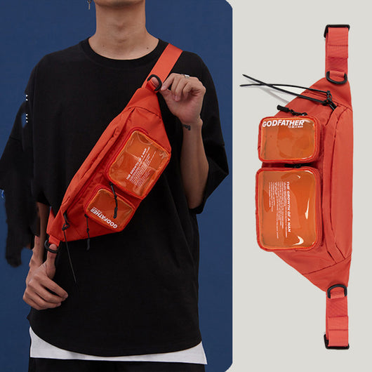 Mochila Mensajera Compacta con Diseño Moderno y Ajuste de Colores - Image 3