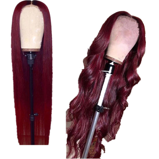 Peluca Rizada Larga de Color Liso - Cabello Europeo Americano para Mujeres - Image 8