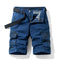 Short Overol Suelto de Cinco Bolsillos Trendy
