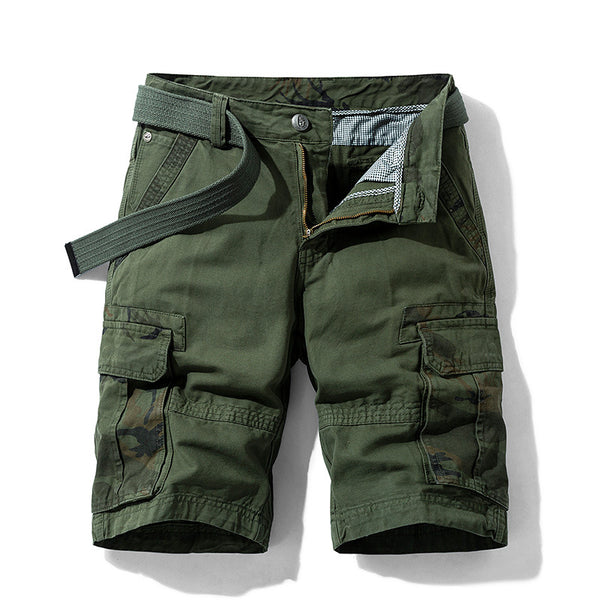 Short Overol Suelto de Cinco Bolsillos Trendy