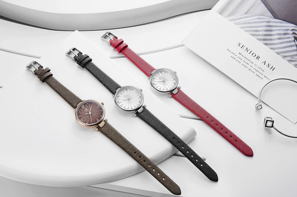 Reloj de Pulsera Redondo 8047 - Elegancia Clásica