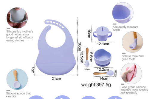 Babero Impermeable para Niños con Bolsillo Atrapa Migas - Image 6