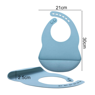 Babero Impermeable para Niños con Bolsillo Atrapa Migas - Image 8