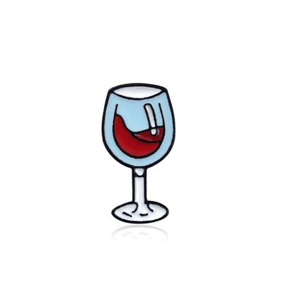 Broche de Botella de Vino Tinto con Efecto Goteo - Joyería Elegante - Image 6