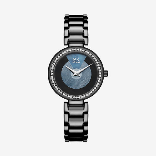 Reloj de Mujer con Banda de Acero Resistente al Agua - Diseño Diamante Moderno - Image 12