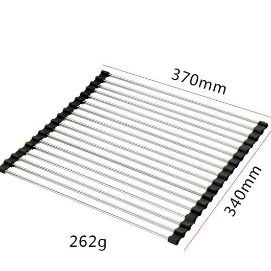 Escurridor Plegable de Acero Inoxidable para Fregadero - Image 45
