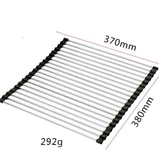 Escurridor Plegable de Acero Inoxidable para Fregadero - Image 19