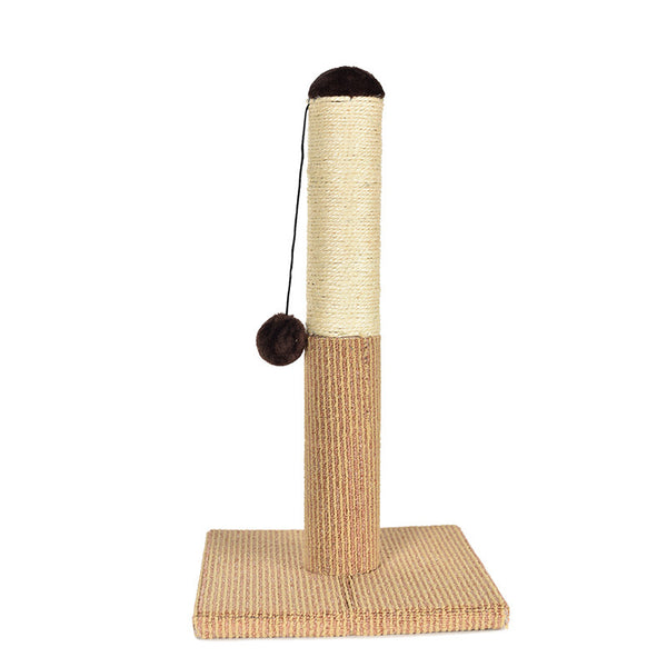 Torre Rascador para Gatos con Cuerda de Cáñamo y Bolas Interactivas