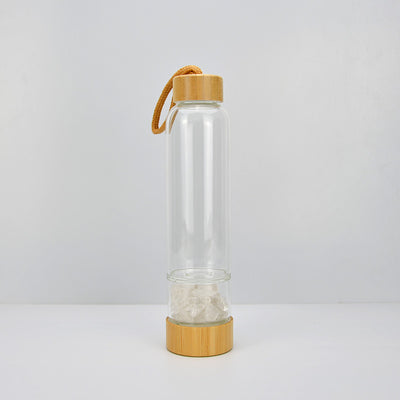 Vaso Energético de Cristal con Filtro Separado y Tapa de Bambú - Image 2