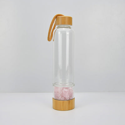 Vaso Energético de Cristal con Filtro Separado y Tapa de Bambú - Image 6