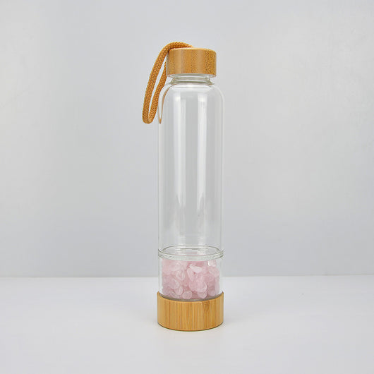 Vaso Energético de Cristal con Filtro Separado y Tapa de Bambú - Image 6