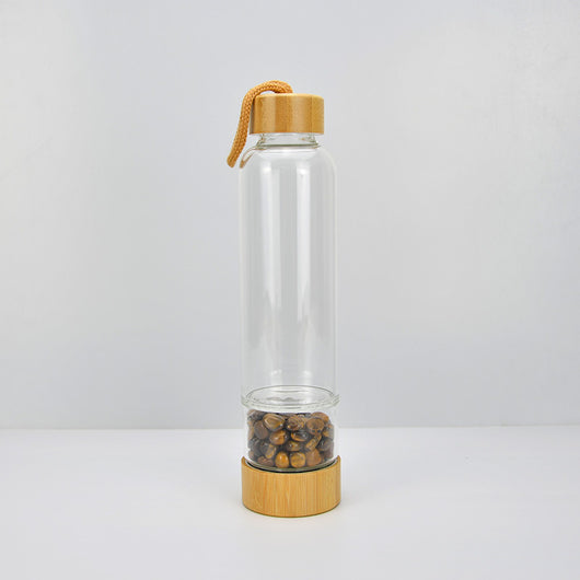 Vaso Energético de Cristal con Filtro Separado y Tapa de Bambú - Image 4