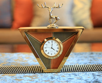 Reloj de Pared Decorativo Cabeza de Ciervo Metal - Adorno Elegante para Sala - Image 3