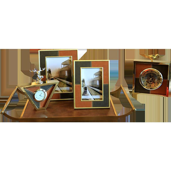 Reloj de Pared Decorativo Cabeza de Ciervo Metal - Adorno Elegante para Sala