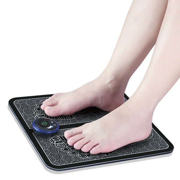 Masajeador de Pies con Tecnología EMS y Reflexoterapia USB Recargable