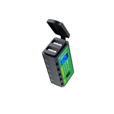 Cargador Dual USB 12V Impermeable para Motocicleta - Image 4