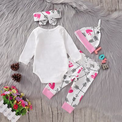 Conjunto de Letras Estampadas en Algodón para Bebés - Image 2