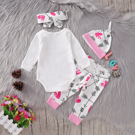 Conjunto de Letras Estampadas en Algodón para Bebés - Image 2