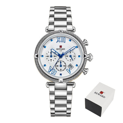 Reloj de Acero Inoxidable Resistente al Agua con Movimiento de Cuarzo - Image 5