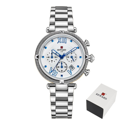 Reloj de Acero Inoxidable Resistente al Agua con Movimiento de Cuarzo - Image 5