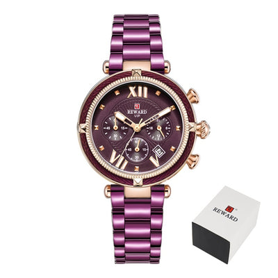 Reloj de Acero Inoxidable Resistente al Agua con Movimiento de Cuarzo - Image 11